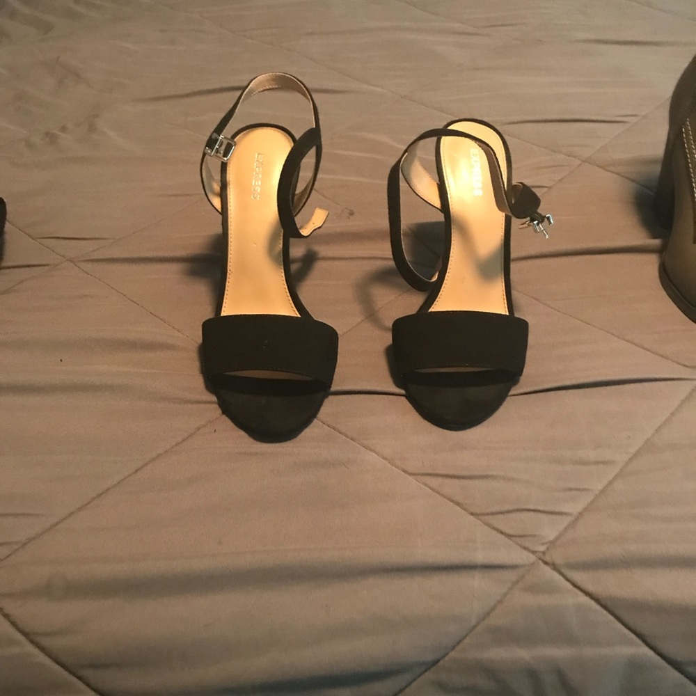 Strappy heels